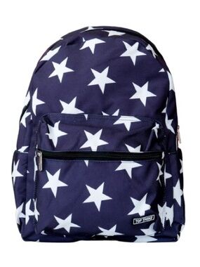 Top Trenz- Canvas Star Navy/White Backpack